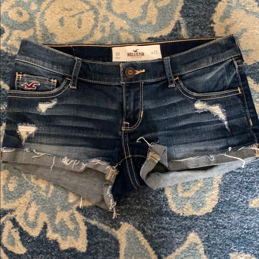Hollister Size 00 Denim Shorts